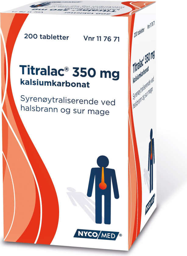 Bilde av Tabletter 350mg, 200 stk.