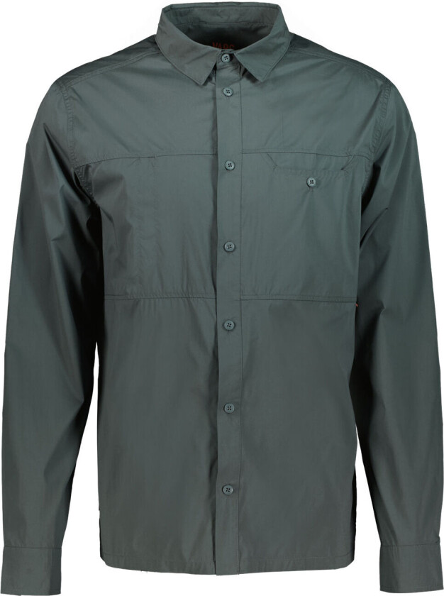 Men's Björkäng Active Shirt Urban Green M, Urban Green
