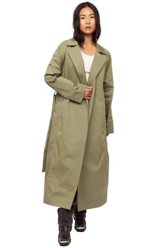 Skygge Trenchcoat - Olive Night M