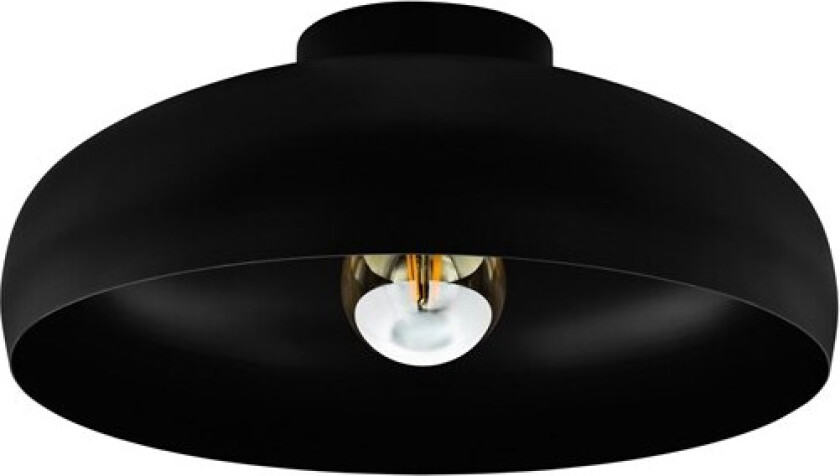 Eglo Mogano takplafond 40 cm E27 - Svart