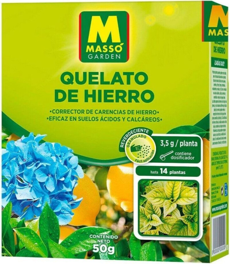 Gjødsel Massó Quelato de Hierro (50 g)