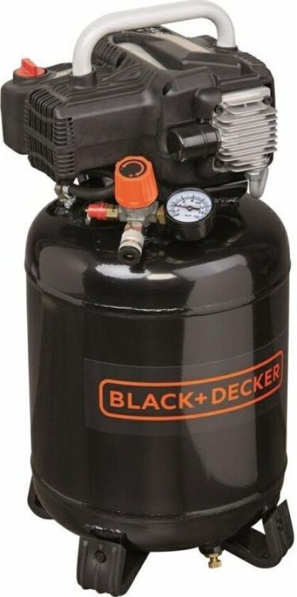 BLACK & DECKER piston compressor COMPRESSOR OIL FREE VERTICAL 24L 1.5KM 8BAR 180 L/min NUNKCV304BND311