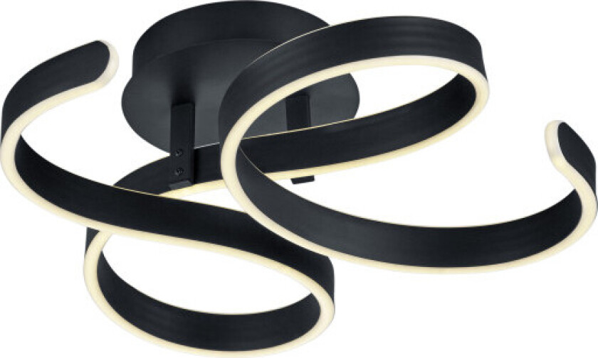 Francis taklampe, antrasitt