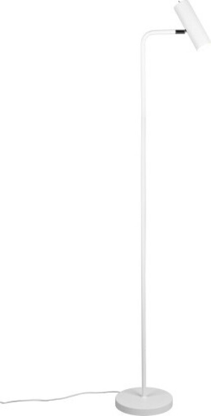 Marley gulvlampe, hvit