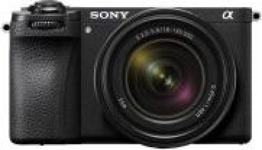 a6700 ILCE-6700M - Digitalkamera - speilløst - 26.0 MP - APS-C - 4K / 119.88 fps - 7.5optisk x-zoom E 18-135 mm OSS-linse - Wi-Fi, Bluetooth