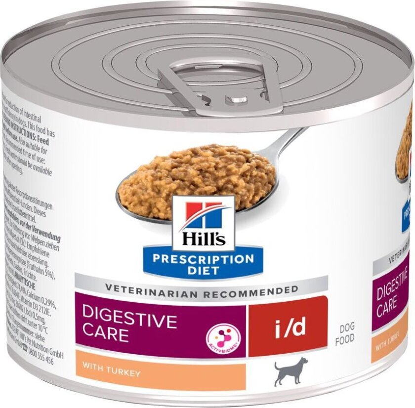 Canine i/d Hundefôr med kalkun - 12 x 200 g