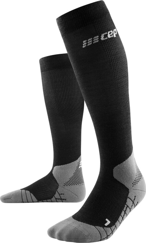 Cep Light Merino Socks, Hiking, Tall, V3, Men Black 42-45, Black