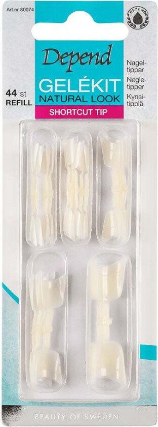 Bilde av Shortcut Tip Natural Refill 44pcs