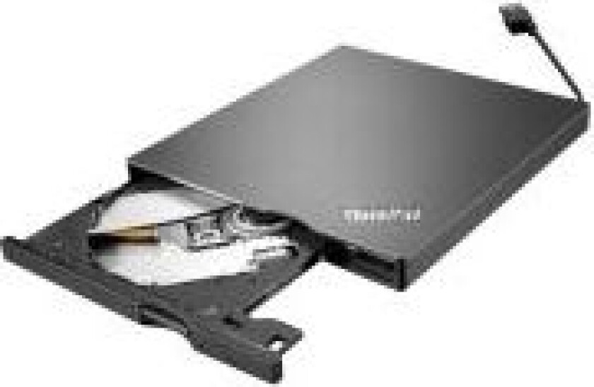 ThinkPad UltraSlim USB DVD Burner - Platestasjon - DVD±RW (±R DL) / DVD-RAM - SuperSpeed USB 3.0 - ekstern - FRU