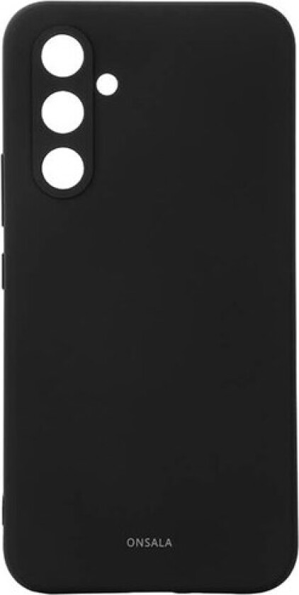 Phone Case with Silicone Feel Black - Samsung A55 5G