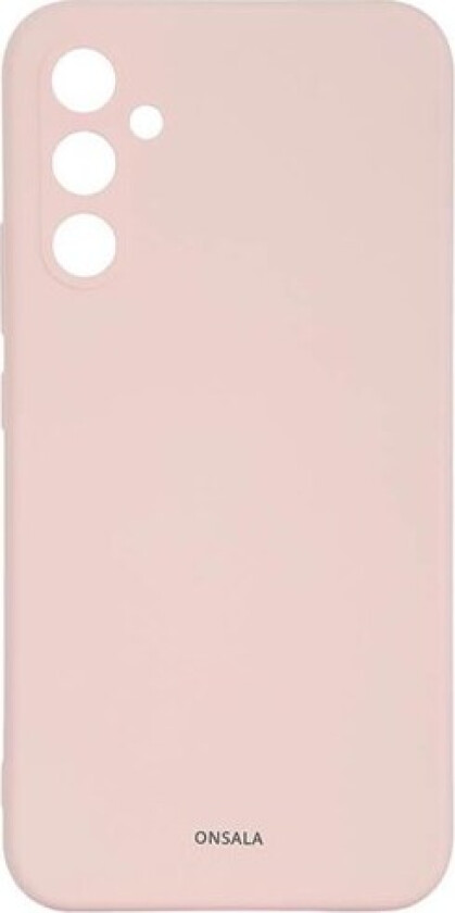 Phone Case with Silicone Feel Chalk Pink - Samsung A35 5G