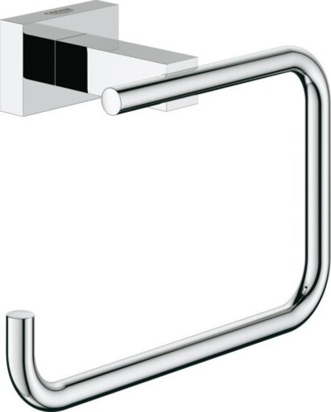 Essentials Cube dorullholder, krom
