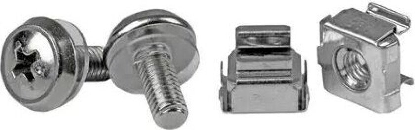 Startech 50 Pkg M5 Mounting Screws & Cage Nuts