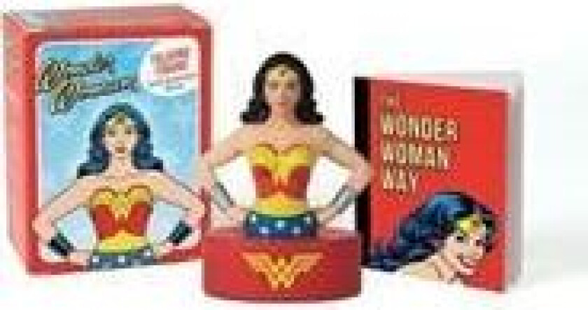 Wonder Woman Talking Figure and Illustrated Book av Running Press