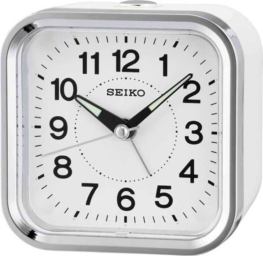 Alarm Clock QHE130W - - Sølv - - - Akryl