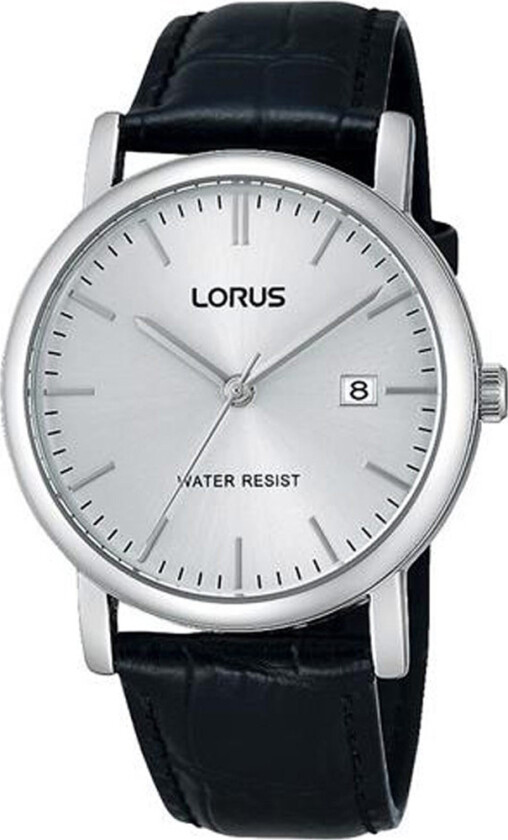 Mens RG839CX5 - Kvarts - Sølv - Unisex - Skinn - Mineral