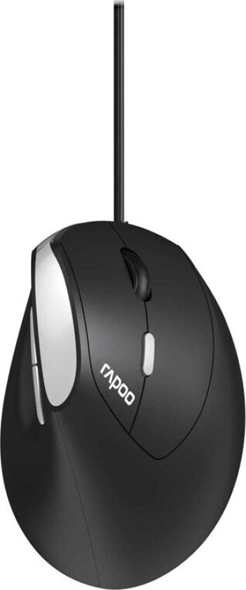 EV200 mouse - Ergonomisk mus - Optical / gyroscopic - 6 - Svart