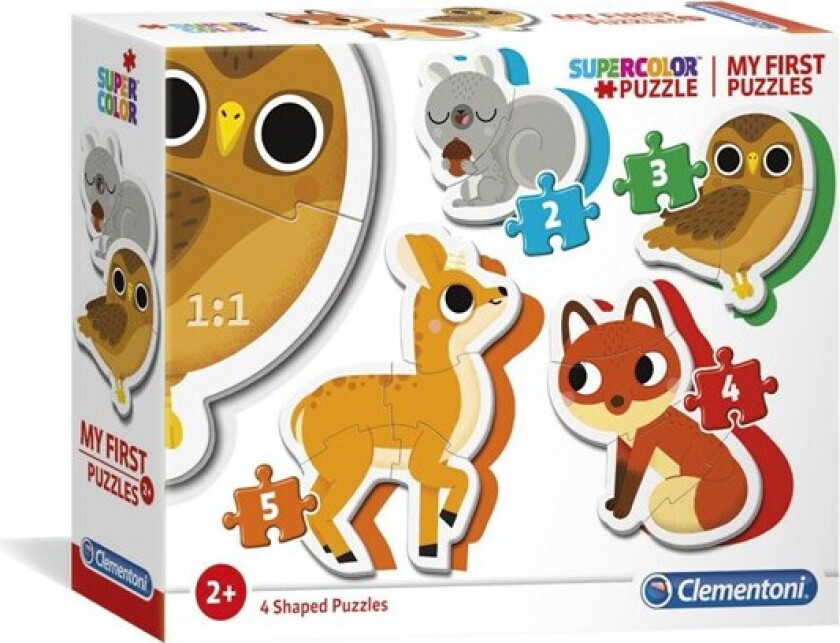 My First Puzzles - Forest animals