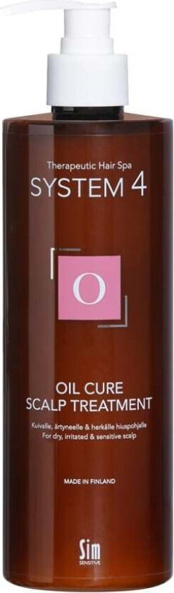 System 4 O Oil Cure Scalp Treatment, 500 ml  Spesielle behov