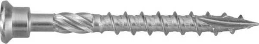 1686508015 Terrasseskruer 5 mm 80 mm T-profil Rustfrit stål C1 75 stk