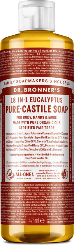 Magic Soaps Eucalyptus, 475 ml Bad- & Dusjkrem