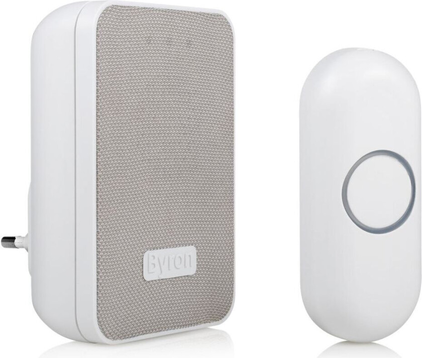 Bilde av DBY-22322 Dørklokke plug-in 230V, med trykknapp