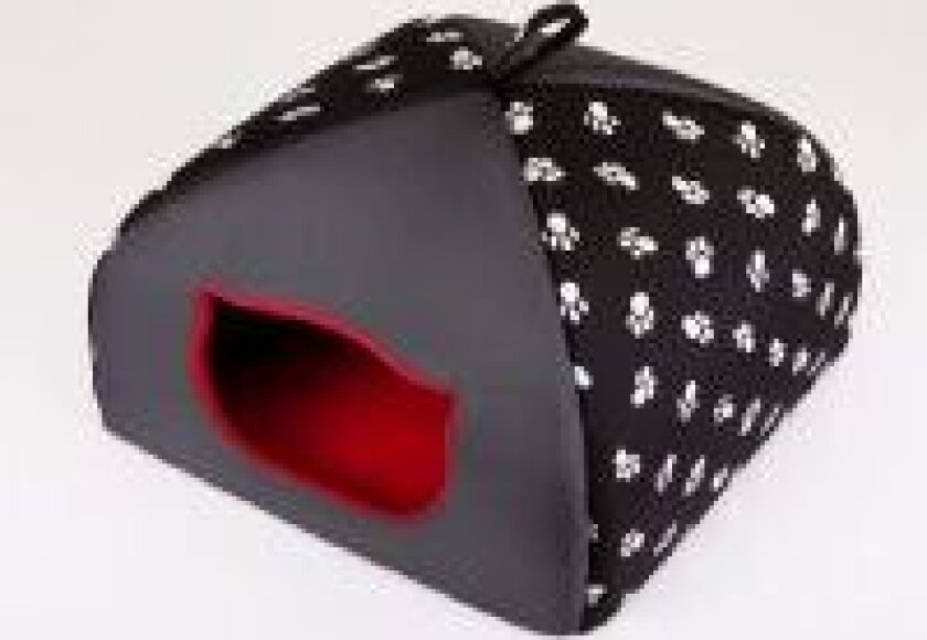 HOBBYDOG Igloo booth - Black with feet R2