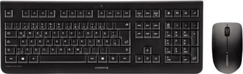 Cherry Dw 3000 Nordisk Tastatur- Og Mussett