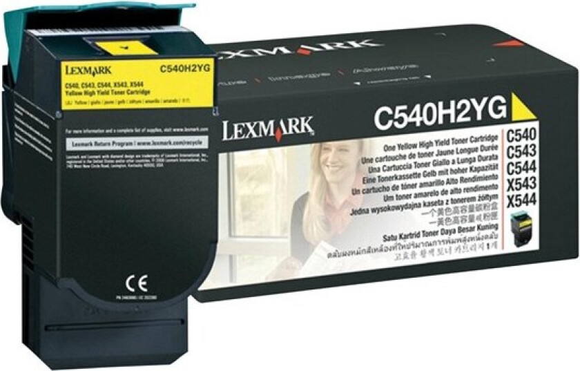 - High Yield - yellow - original - Laser toner Yellow