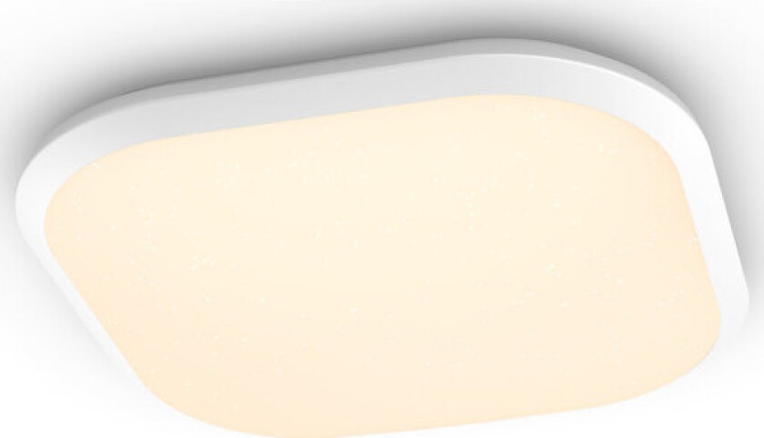 CAVANAL 27K SQ ceiling lamp white 1x18W