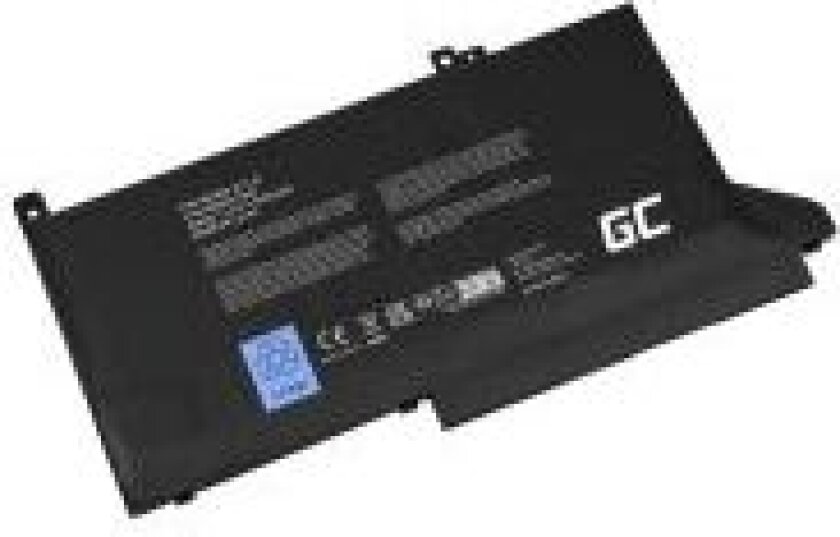 Green Cell - Batteri til bærbar PC (tilsvarer: Dell DJ1J0) - litiumpolymer - 3-cellers - 2700 mAh - svart