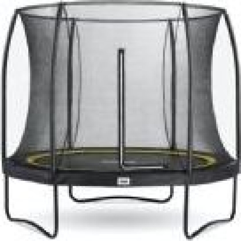 Comfort, Trampoline over bakken, Rund, 120 kg, 5 år, Safety net, Sort