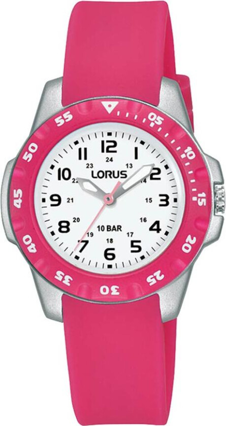 Ladies RRX59HX9 - Kvarts - Sølv - Unisex - Gummi - Akryl