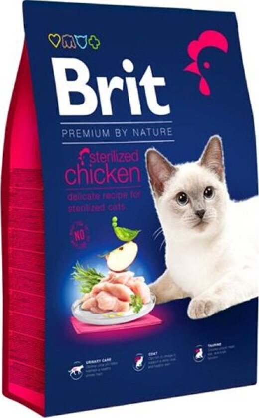 Brit Premium By Nature Sterilized Chicken (8 kg)
