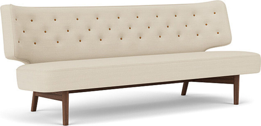 Radiohus Sofa P2 Walnut / Buttons Dakar 0250 / Hallingdal 0200