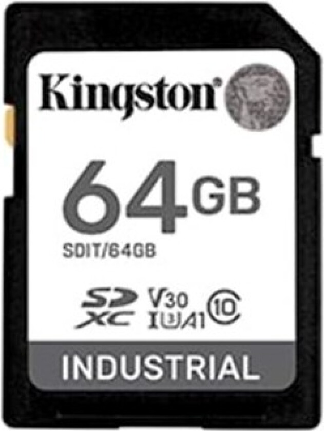 64GB SDXC Industrial pSLC Class10, UHS-I,U3,V30, A1 SD-Card