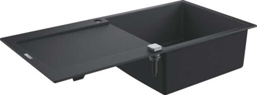 K500 kjøkkenvask, 100x50 cm, sort