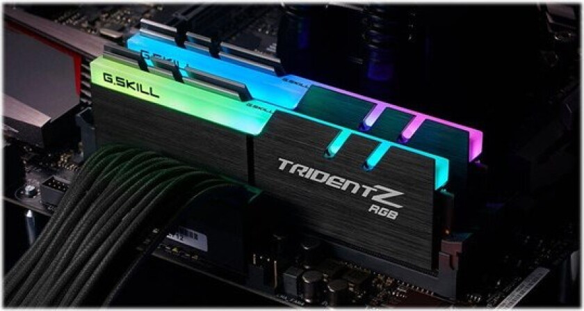 TridentZ RGB Series - DDR4 - kit - 16 GB: 2 x 8 GB - DIMM 288-pin - 4400 MHz / PC4-35200 - unbuffered