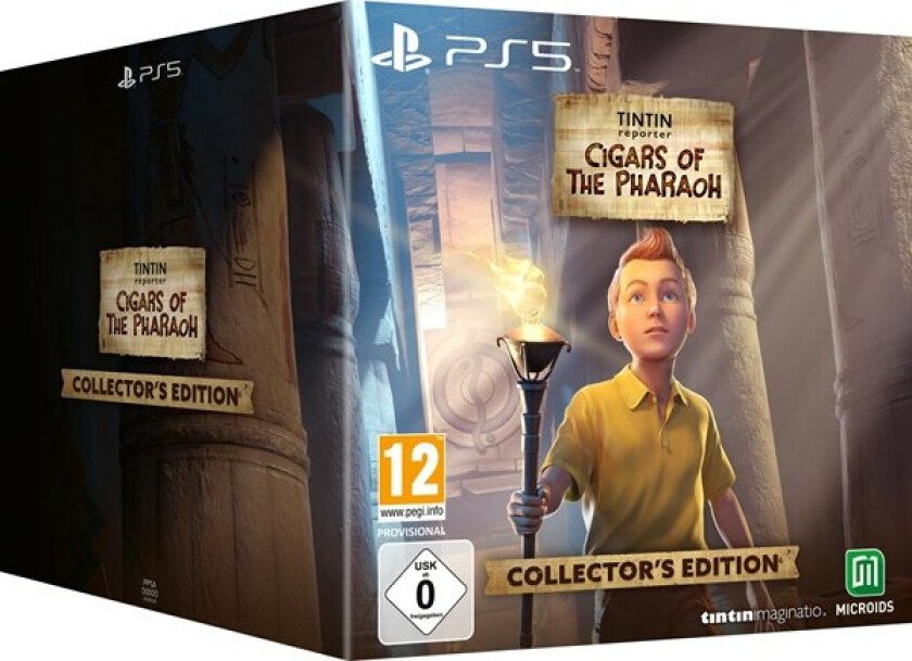 Tintin Reporter - Cigars of the Pharaoh (Collector's Edition) - Sony PlayStation 5 - Action