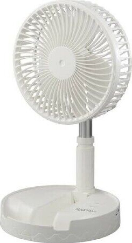 Sygonix bordvifte 2,5 W (Ø x H) 197 mm x 975 mm hvit (SY-4693126)