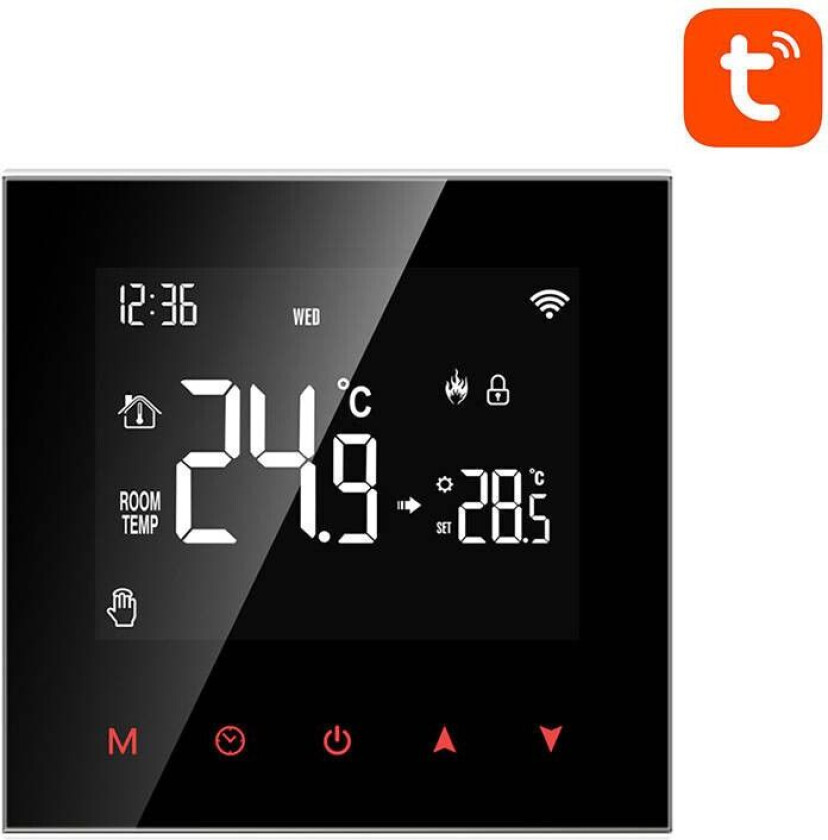 Inteligentny termostat boilera CWU ZWT100 3A ZigBee TUYA