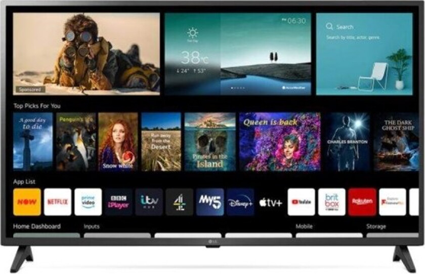 43" Flatskjerm-TV 43UP751C0ZF LED 4K