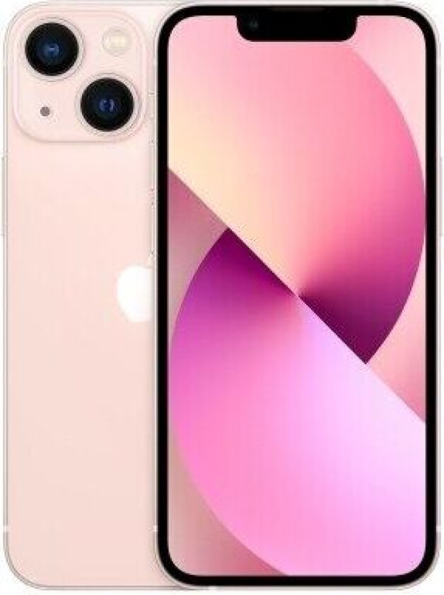 iPhone 13 mini - 5G smartphone - dobbelt-SIM / Internminne 512 GB - OLED-display - 5.4 - 2340 x 1080 piksler - 2x bakkameraer 12 MP, 12 MP - front camera 12 MP - rosa