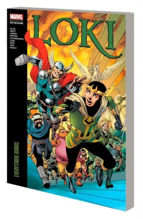 Loki Modern Era Epic Collection: Everything Burns av Kieron Gillen, Dan Abnett, Andy Lanning