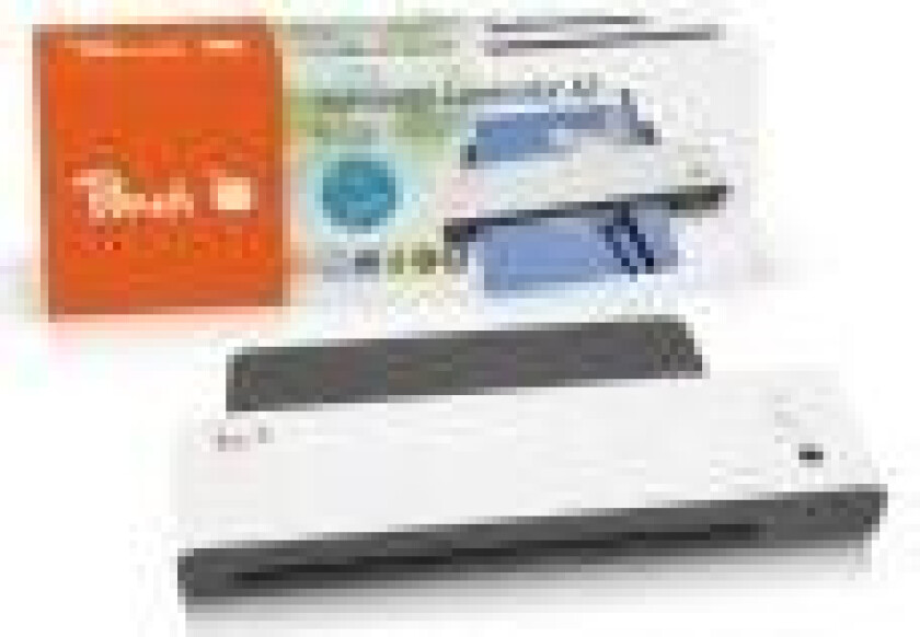 PL125, 33 cm, Varm laminator, 1 min., 600 mm/min, 0,4 mm, Etui