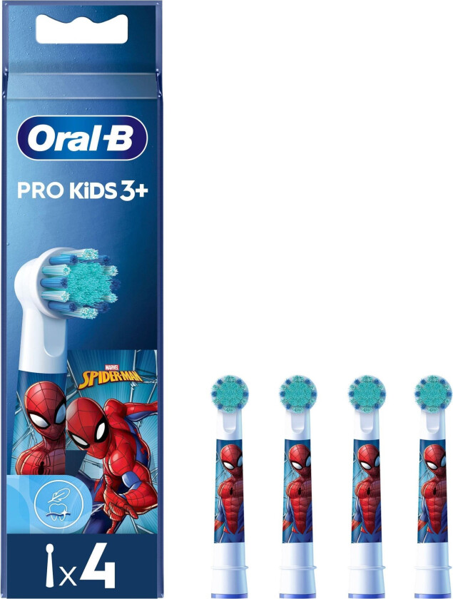 Bilde av Reserve for Elektrisk Tannbørste Oral-B EB10 4 FFS SPIDERMAN