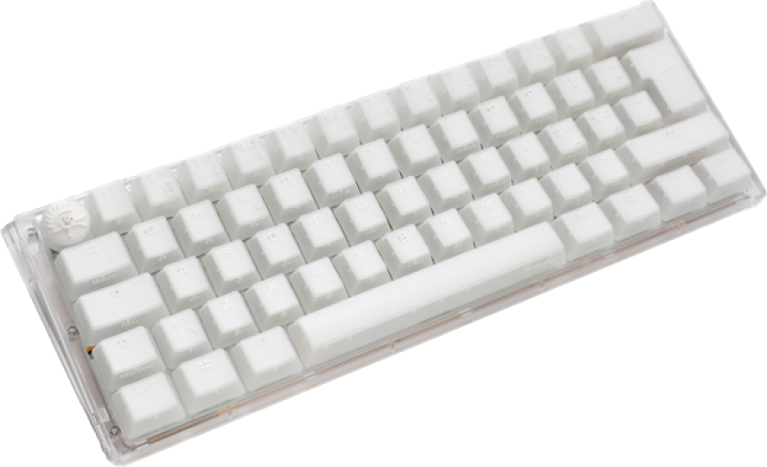 One 3 Mini Aura White Rgb Hotswap Tastatur [Mx Silent Red]