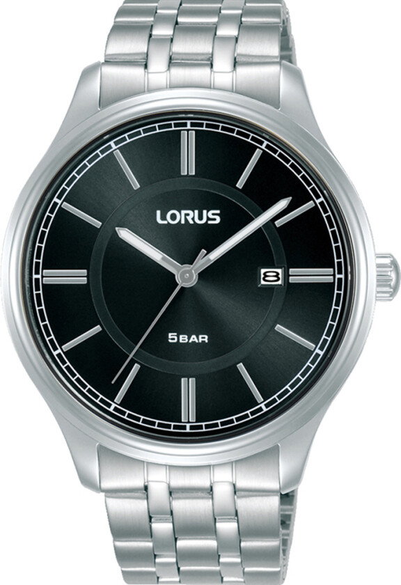 Mens RH947PX9 - Kvarts - Sølv - Herreklokker - Rustfritt stål - ledd m/pin - Mineral