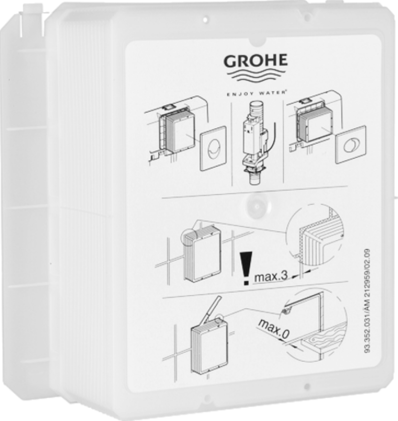 Grohe inspeksjonslem for kombinasjon med Rapid SLX sisterne