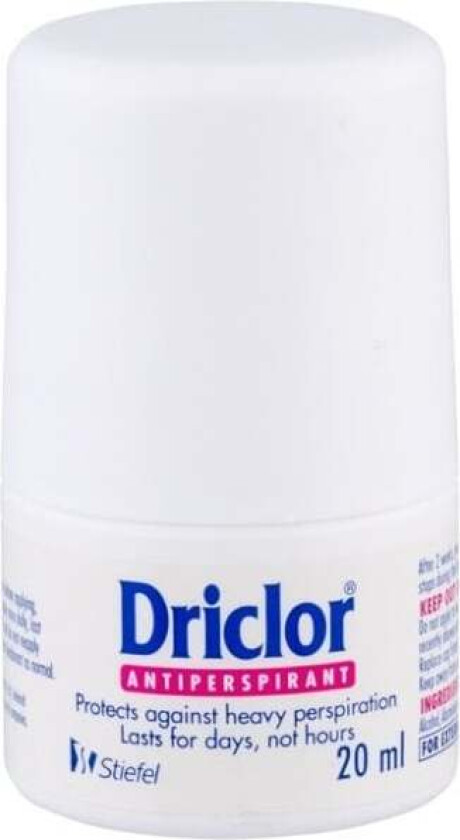 Driclor - Antiperspirant - 20 ml